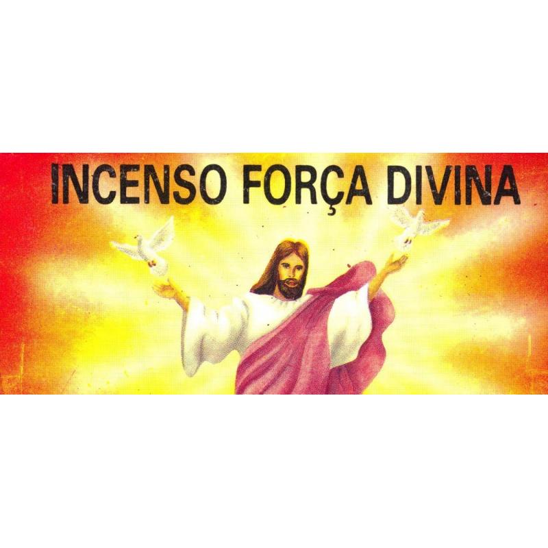 INCIENSO CONO Fuerza Divina (Contiene: 20 desfumadores) (Brasil) (S)