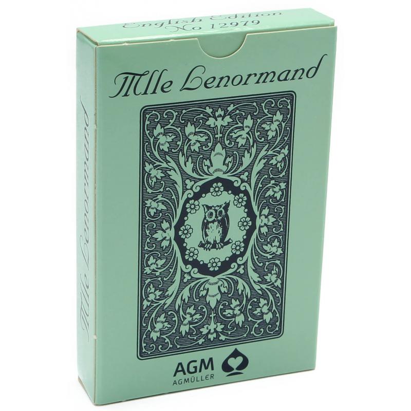 Oraculo coleccion Mlle Lenormand nº 12979 - J.M.C. Blue Owl (36 Cartas) (EN) (AGM)