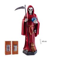 Imagen Santa Muerte 40 cm Roja (Premium)