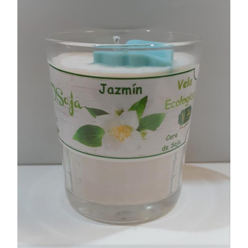 Vela Aromatica DSoja Jazmin (En Vaso 9 x 8) Ecologica Vela Aromatica DSoja Jazmin (En Vaso 9 x 8) Ecologica