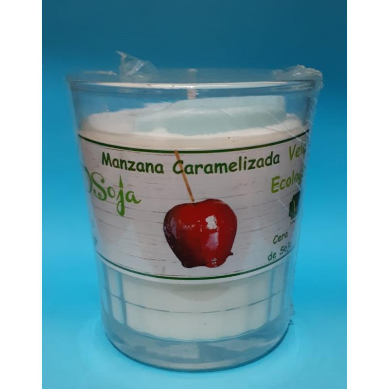Vela Aromatica DSoja Manzana Caramelizada (En Vaso 9 x 8) Ecologica Vela Aromatica DSoja Manzana Caramelizada (En Vaso 9 x 8) Ecologica