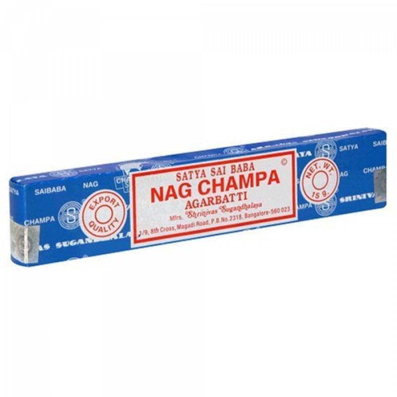 Incienso Nag Champa 15g (azul) (P12) (Satya)