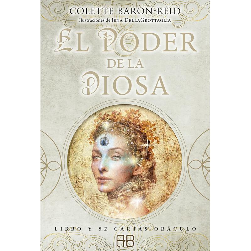 Oraculo El Poder de la Diosa (Libro + 52 Cartas) Colette Baron-Reid (Ilustracion de Jena DellaGrotta