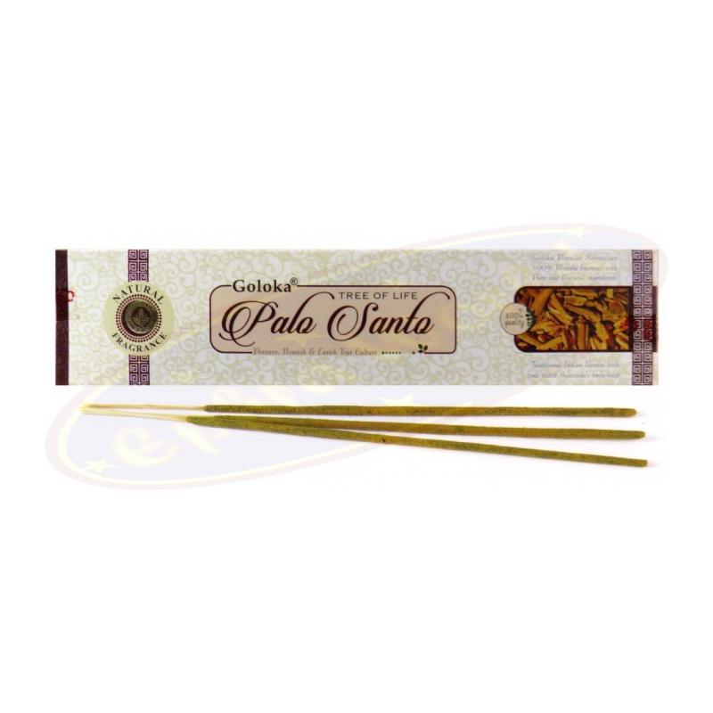 Incienso Palo Santo Goloka (Unidad 15 g) (Autentico) (P12)