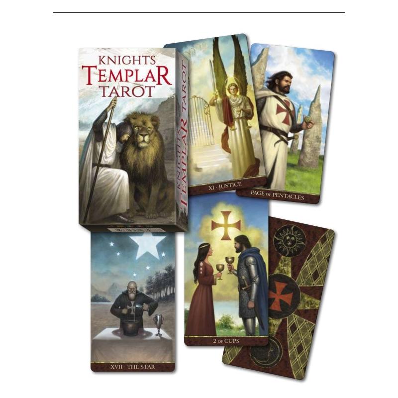 Tarot Knights Templar (01/22) (SCA) (Multi Idioma) Floreana Nativo, ilustraciones de Franco Rivoll (