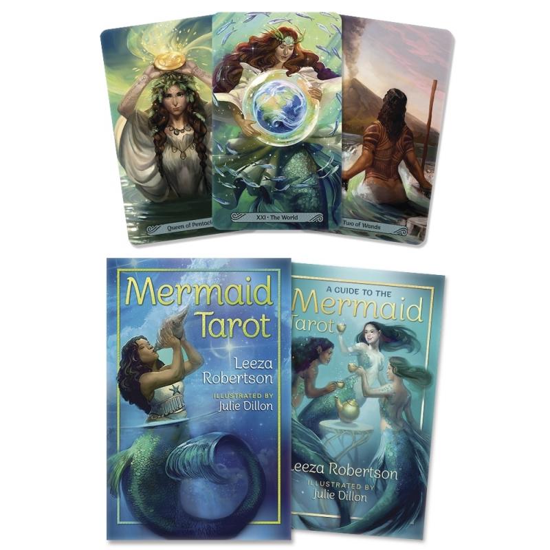 Tarot Mermaid (SET) (EN) (Caja Dura Imantada)- Leeza Robertson - Julie Dillon - Llewelyn