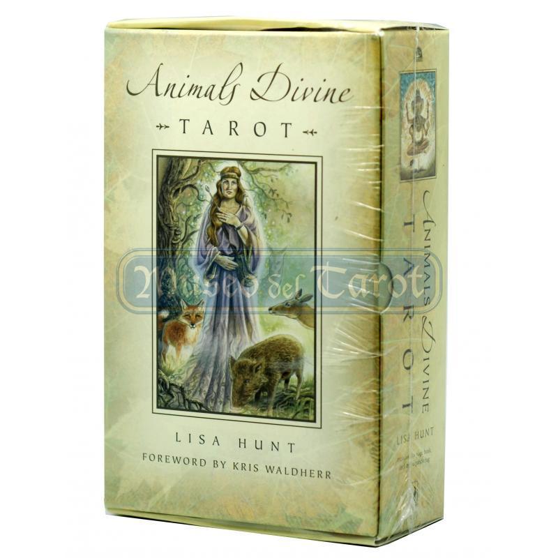 Tarot Outlet coleccion Animals Divine (Set + Bolsa) - Lisa Hunt (EN) (LLW) 07/17 Caja Decolorada y m