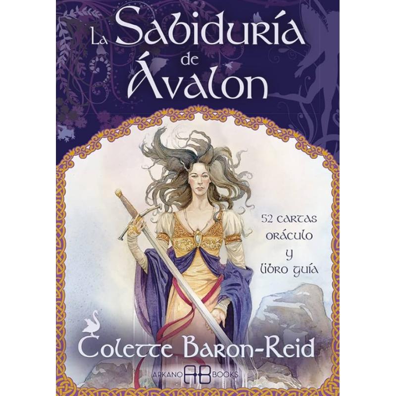 Oraculo La Sabiduría de Ávalon - Colette Baron-Reid (52 Cartas + Libro) (AB)