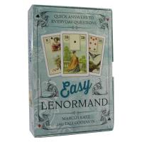 Tarot Easy Lenormand  (SET) (EN)- Marcus Katz  and Tali Good...