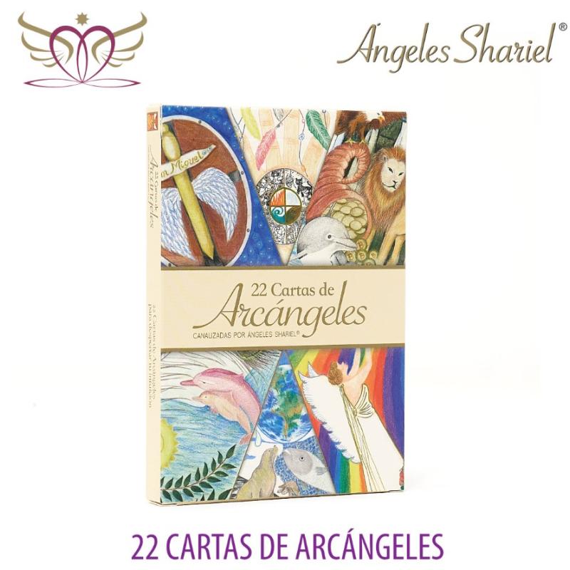 Oraculo 22 Cartas De Arcangeles Canalizadas por Angeles Shariel (2º Edicion)  (Español) - Angeles Sh