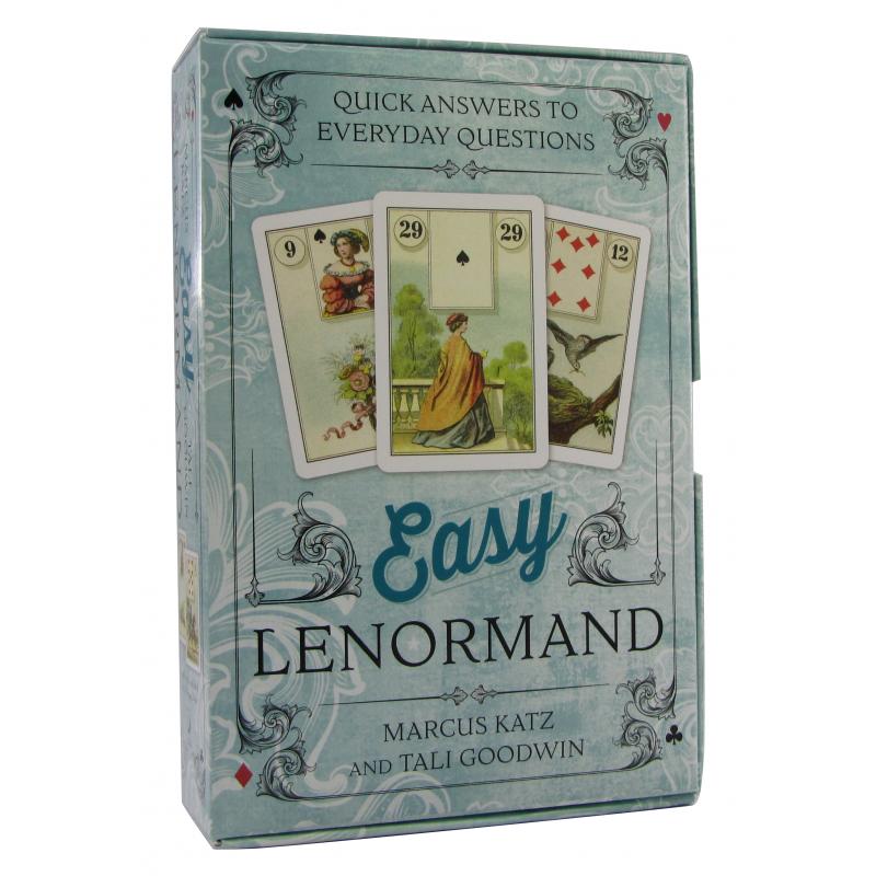 Tarot Easy Lenormand  (SET) (EN)- Marcus Katz  and Tali Goodwin - Llewelyn