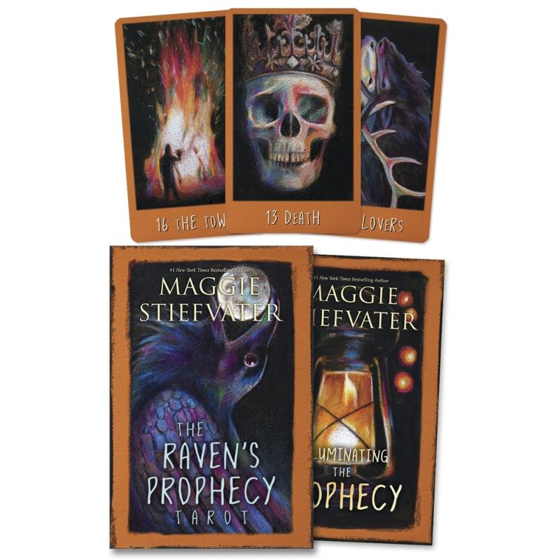 Tarot Raven`s Prophecy (SET) (EN) (Caja Dura Imantada) - Maggie Stiefvater - Llewelyn  (HAS)