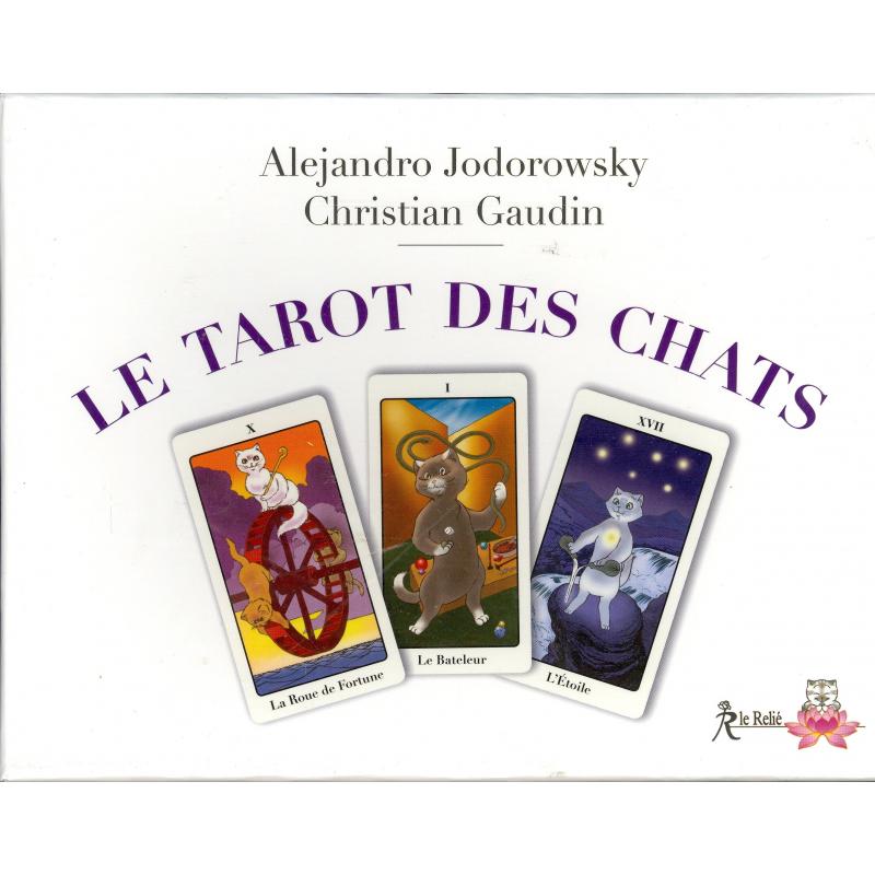 Tarot coleccion Le Tarot des Chats - Alejandro Jodorowsky and Christian Gaudin (Set - Libro + 22 Arc