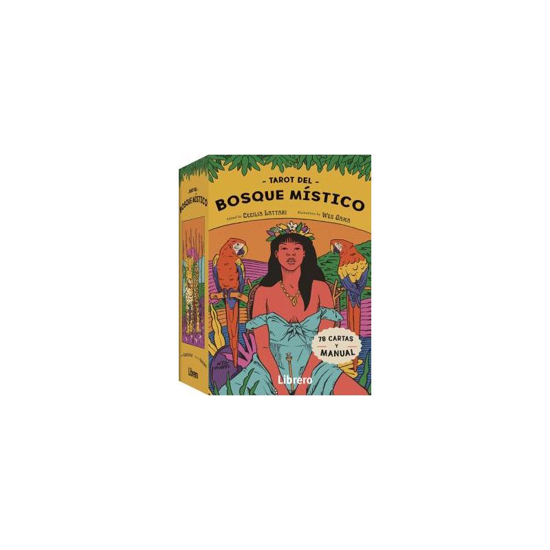 Tarot del Bosque Místico - Cecilia Lattari (78 Cartas) (Libro+Cartas) (LB)