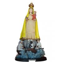 Imagen Caridad del Cobre 70 cm (Manto Amarillo)