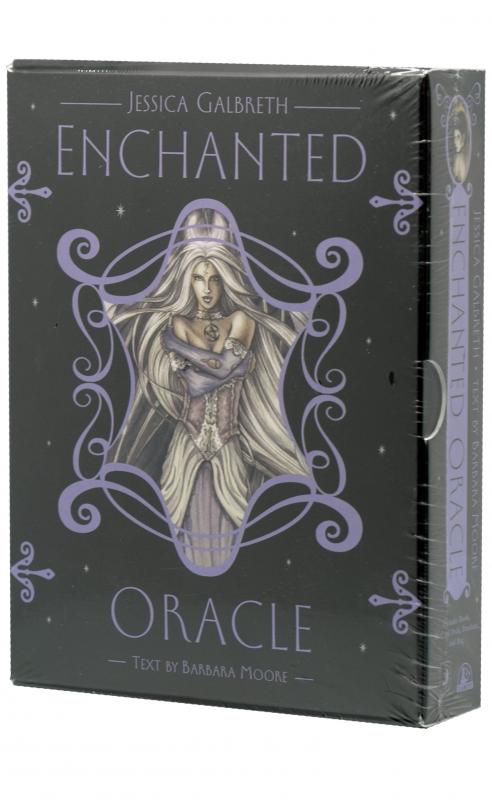 Oraculo Enchanted Oracle - Jessica Galbreth, Barbara Moore (Set 36 Cartas + Bolsa + Colgante) (En) (