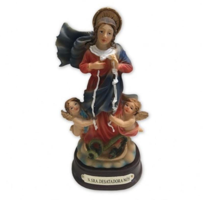 Imagen Virgen Desatanudos 12 cm (Resina)