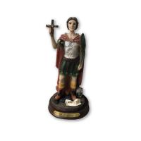 Imagen Santa Muerte Piadosa 25 cm 10 inch (Dorada) (c/ Amule...