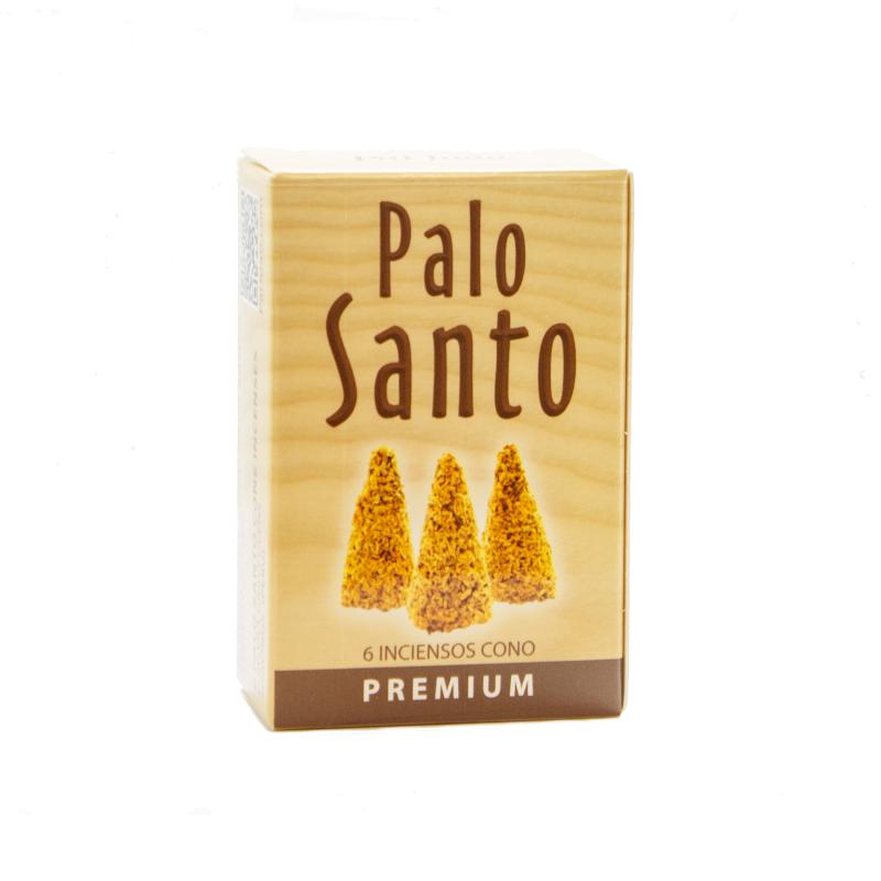 Cono Incienso Palo Santo (Bursera Graveolens) Pack x 6 und