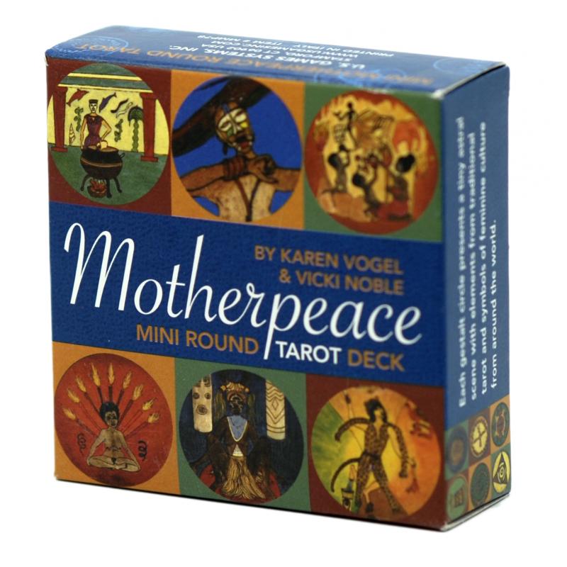 Tarot Motherpeace Mini Round Tarot Deck - Karen Vogel & Vicki Noble - (Mini) (Redondo) (EN) (USG) (A