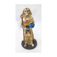 Imagen Santa Muerte Egipcia 23 cm (Dorada) Resina