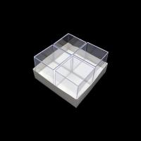 Caja Plastico 60x60x61mm. Set 4un
