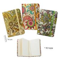 Agenda Mandala Flores (3 modelos disponibles) 9x14 cm Metali...