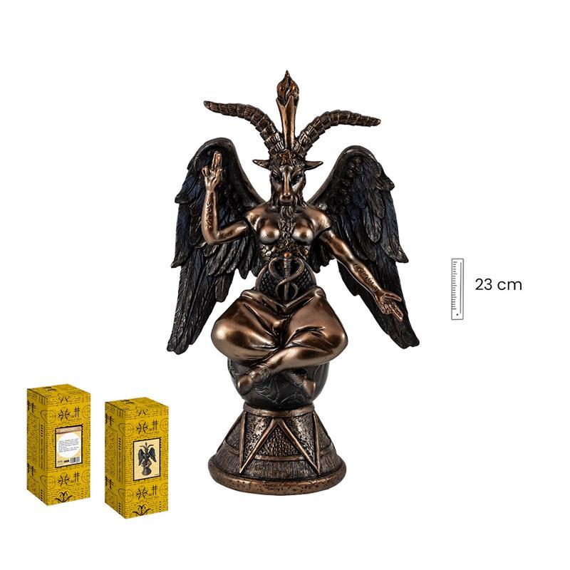 Imagen Baphomet 23 cm con Base (Resina Premium)