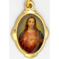 MEDALLA Sagrado Corazon Jesus 2.3 x 1.5 cm aprox. (Ovalada) ...