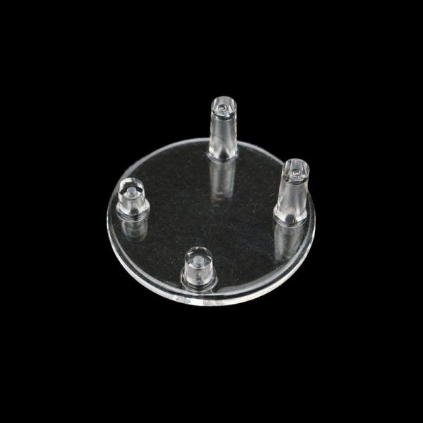 Soporte 4 Pivotes Redondo  Ø 5 cm. x 2 cm. (Pack 10 und)