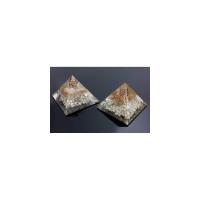 Orgon Piramide Piedra Luna 9 x 9 cm