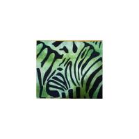 PaÃ±o Decorativo Zebras( Verdes 210 x 140 )