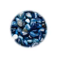 Agata azul rodada pequeña pack 250 g