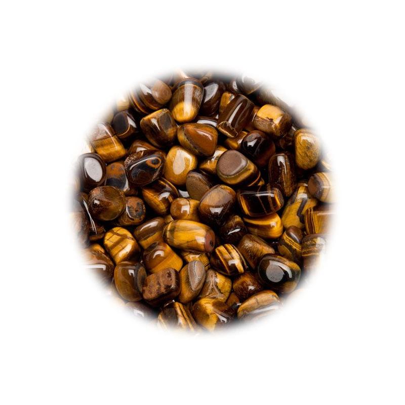 Ojo de tigre rodada pequeña pack 250 g