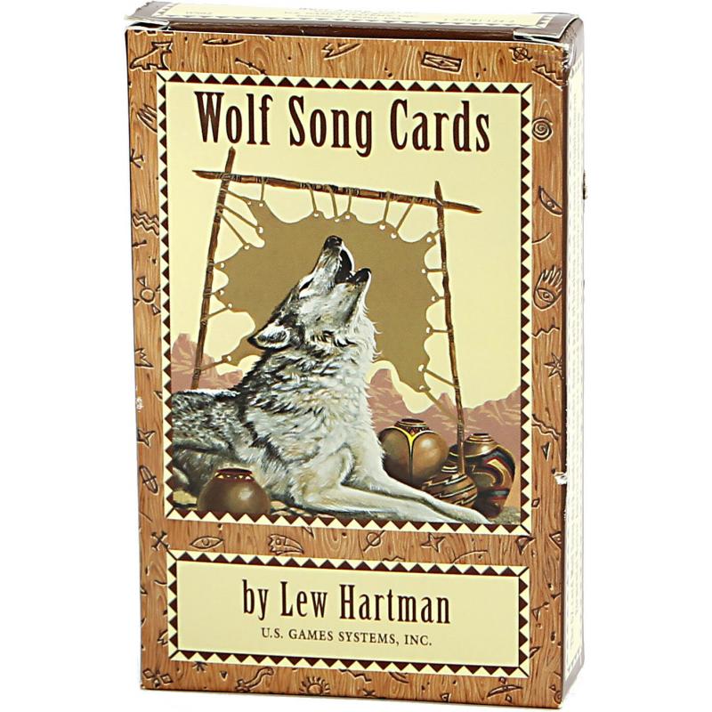 Oraculo coleccion Wolf Song Cards - Lew Hartman - (EN) (USG) 0917