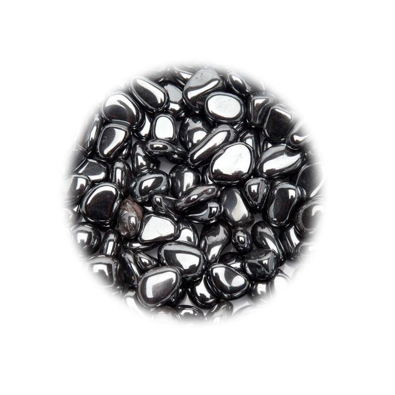 Hematite rodada grande pack 250 g