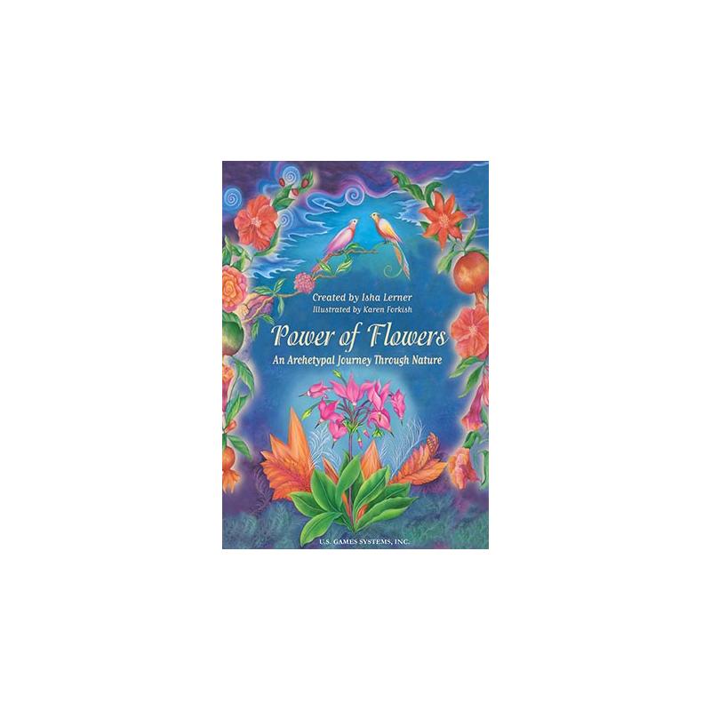 Oraculo coleccion Power of Flowers - Isha Lerner, Karen Forkish (32 cartas) (EN) 2003 (USG)