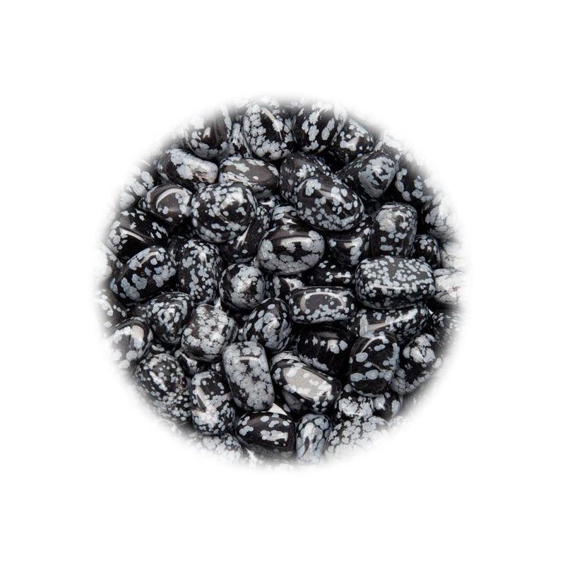 Obsidiana nevada rodada grande pack 250 g