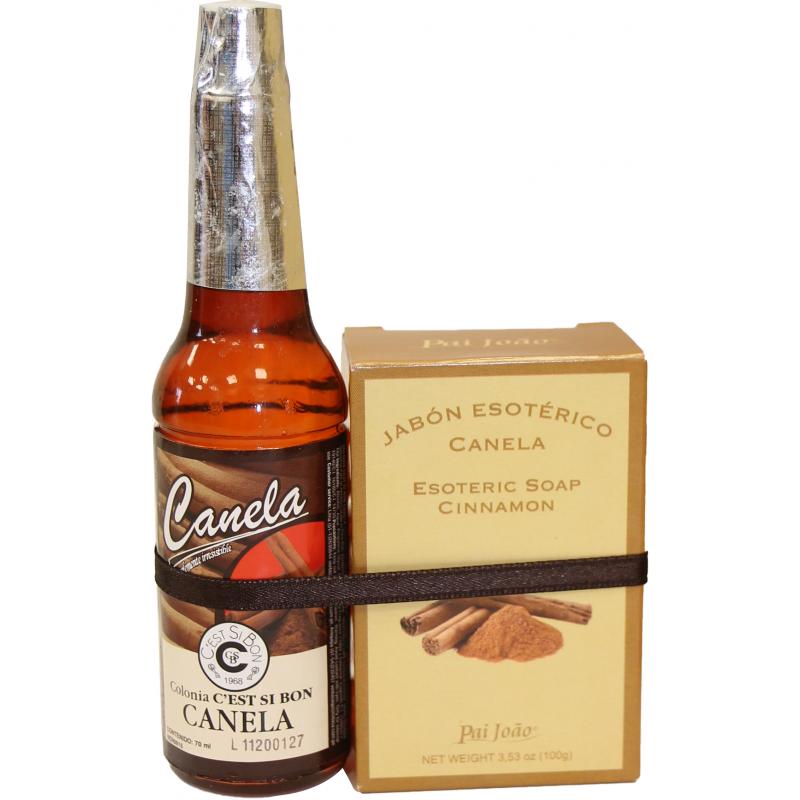 Pack Agua de Canela (70 ml) + Jabon Canela