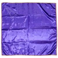 Pañuelo de Santo Morado 100 x 100 cm (Lazaro) (Decorado y B...