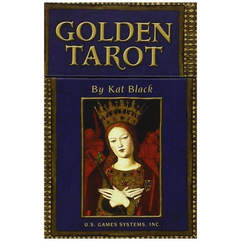 Tarot Golden Tarot - Kat Black (Bordes Dorado) (EN) (USG)