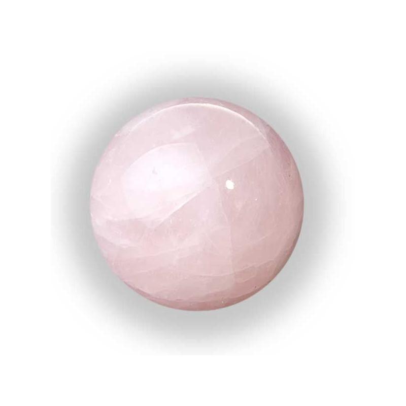 PIEDRA BOLA Cuarzo Rosa 3 cm