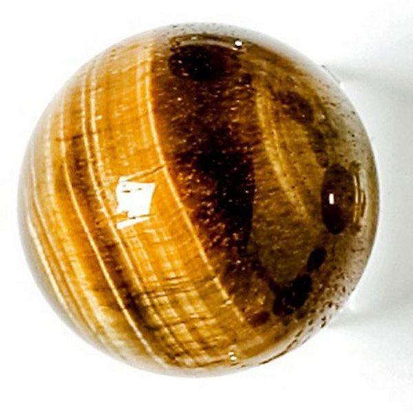 PIEDRA BOLA Ojo de Tigre 3 cm