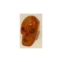 Piedra Forma Calavera Carneola 3.5 x 2.5 cm