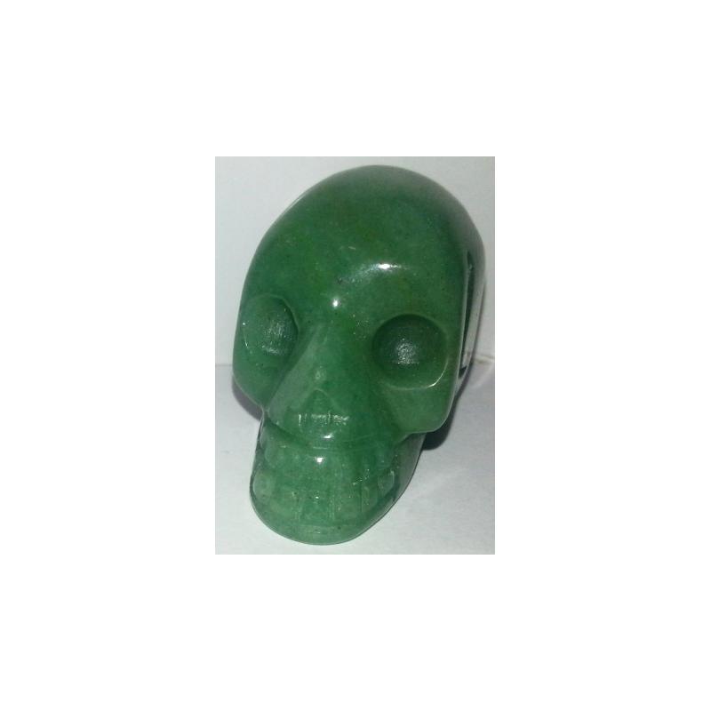 Piedra Forma Calavera Aventurina 3.5 x 2.5 cm