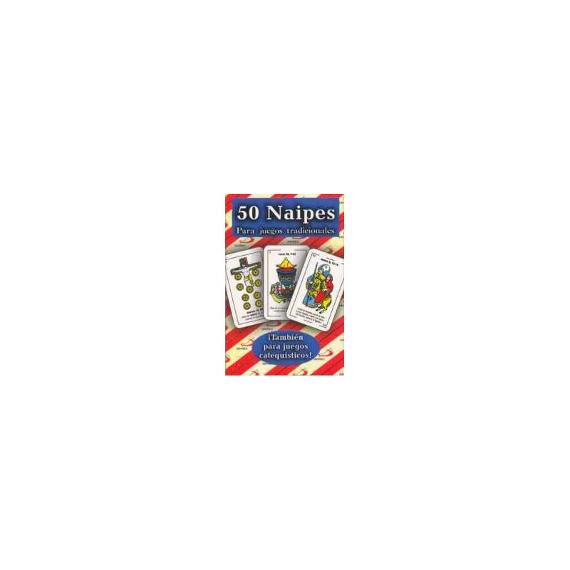 Juego de Cartas coleccion 50 Naipes - Juegos tradicionales y catequisticos - Juan Carlos Pisano (San